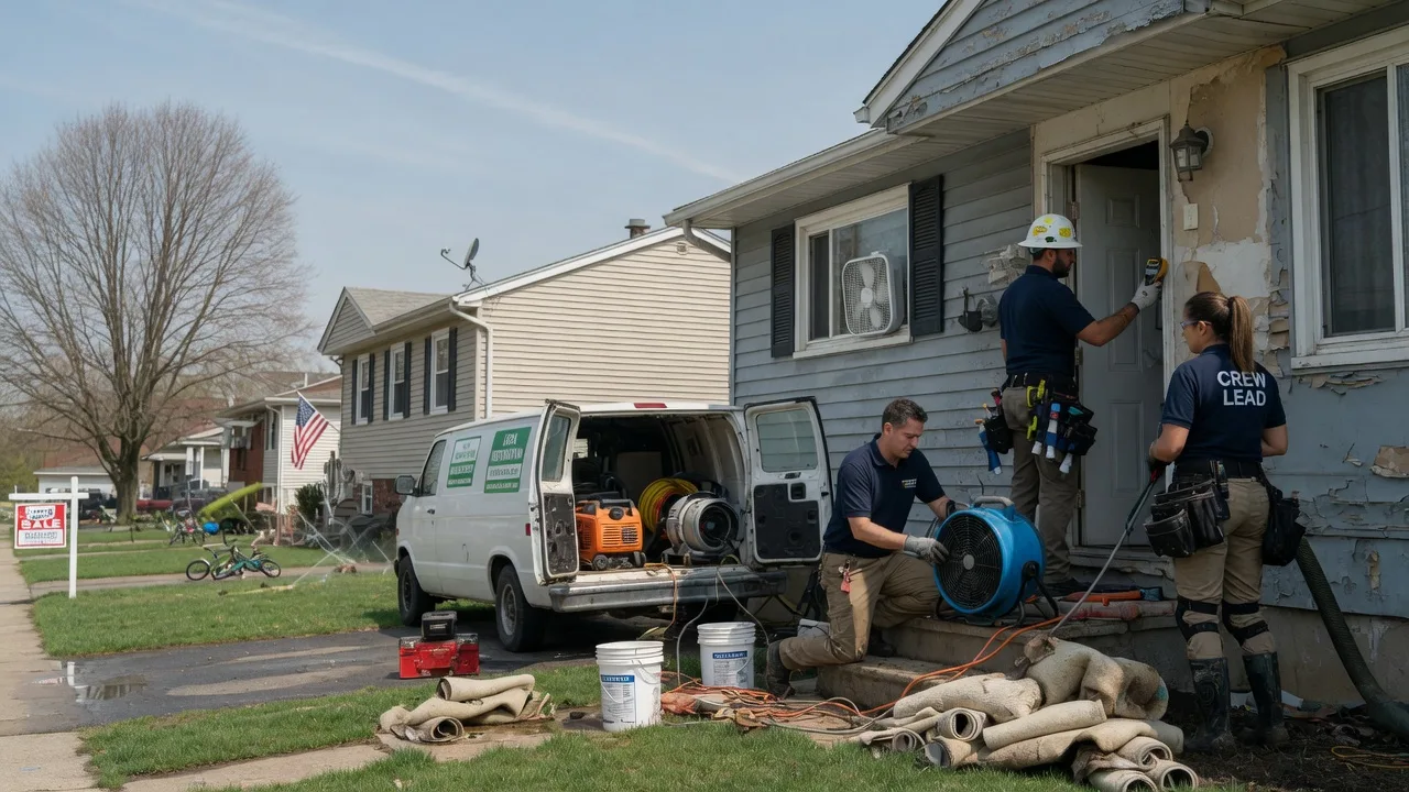 Flood Cleanup in Keisterville, PA near me