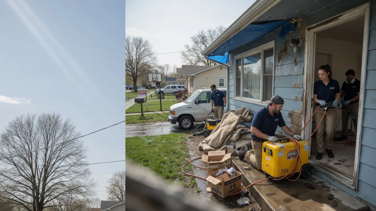 Basement Flood Cleanup in Keisterville, PA near me